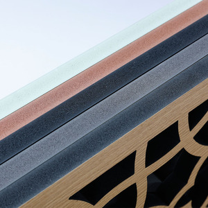 Panneau de clôture WPC co-extrudé effet bois, qualité professionnelle, anti-UV, résistant aux intempéries, pour jardin, écran d'intimité <span class=keywords><strong>extérieur</strong></span>, sans entretien - Product Image 6