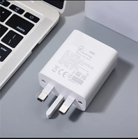 Chargeur Original double Ports chargeur 88W EU /UK chargeur Super rapide USB A/C adaptateur secteur 6A câble pour HUAWEI Mate 60 P60