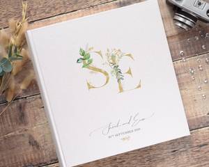Bonne qualité mariage mémoire Signature blanc fête photomaton vidéo mariage té<span class=keywords><strong>l</strong></span>éphone livre d'or avec page vierge pour invité - Product Image 1
