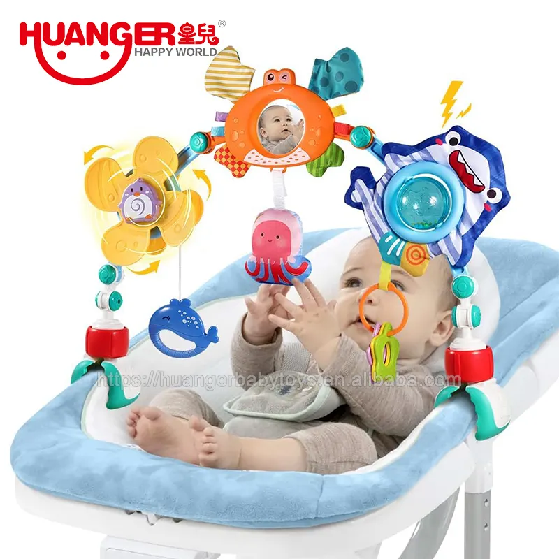 HUANGER Ocean Baby culla Mobile letto campana giocattoli appesi culla culla per bambini