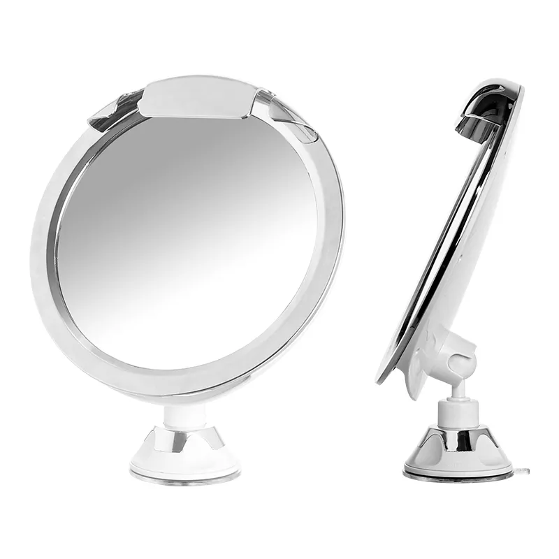 Men Shaving Mirror Fogless Fog Free Razor Holder Strong Suction 360 Degree Rotation Shave Mirror For Shower Shaving
