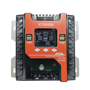 Tự động MPPT năng lượng mặt trời CHARGE <span class=keywords><strong>CONTROLLER</strong></span> 20A/40A/<span class=keywords><strong>60A</strong></span>/100A loạt 12V/24V/36V/48V Max PV Điện áp 150V - Product Image 2