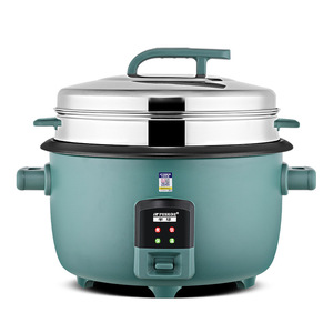Olla <span class=keywords><strong>Arrocera</strong></span> Eléctrica Comercial Automática <span class=keywords><strong>para</strong></span> Uso Doméstico, Tapa de Acero Inoxidable, Recipiente Interior Antiadherente, Capacidad de 3.6L-6.6L, Taza Medidora - Product Image 1