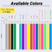 Bracelets jetables en Tyvek imperméables, vierges, avec logo personnalisé imprimé numériquement pour événements, vente en gros fabricant