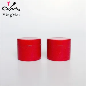 Fabricant de pot en aluminium pot rouge petite boîte en métal peut pour emballage pot conteneur en étain personnalisable