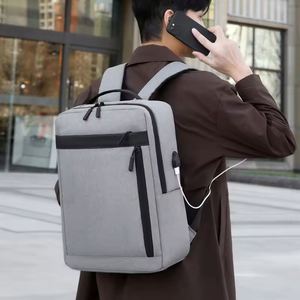 Wholesale Custom logo Business College Designer USB Waterproof Mochila <b>Bag</b> Bagpack Travel Back <b>Pack</b> Laptop Backpacks for Men - Product Image 6