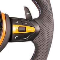 Volant pour BMW F30 F10 E90 F32 F36 M340i E39 F22 F11 M4 Cuir Fibre de carbone LED F80 E92 m Sport 540i E87 F82 M3 M5 E70