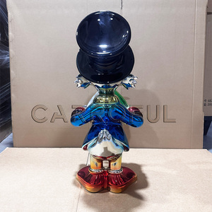 Tùy Chỉnh <span class=keywords><strong>New</strong></span> Arrivals Mạ Điện Trong Nhà <span class=keywords><strong>Donald</strong></span> Vịt Cho Nghệ Thuật Điêu Khắc Nhựa Thủ Công Mỹ Nghệ Tùy Chỉnh Màu Sắc Trang Trí Nội Thất Thu - Product Image 5