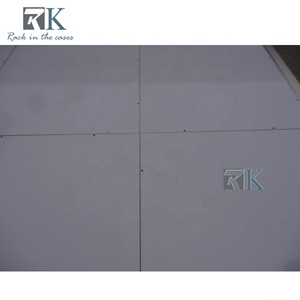 Panneau de sol de danse minimaliste 1x1m blanc, carrelage de scène décoratif, sol de danse - Product Image 5