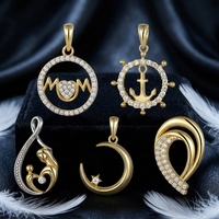 Collier pendentif marin roulette élégant et raffiné en argent 925, idéal comme cadeau d'anniversaire pour femme, personnalisable
