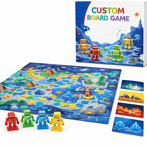 Vietnam Experienced OEM Manufacturer <b>Board</b> <b>Game</b> Custom Printing Design Strategy <b>Table</b> <b>Game</b> Kids Adult Family Party Portable - Product Image 1