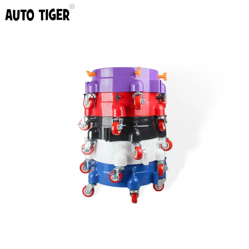 Tiger ถังล้างรถ360องศา, ถังน้ำ2ถัง10-20L สีรถยนต์ฐานสากลพิมพ์ลาย