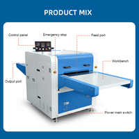 Nouvelle presse à chaud pneumatique de 600 mm de large, machine automatique multifonctionnelle de transfert thermique, 220V, certifiée CE, pour vêtements