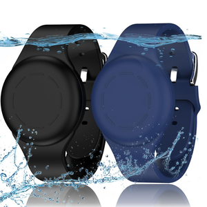 Pulsera <span class=keywords><strong>de</strong></span> Silicona Impermeable <span class=keywords><strong>para</strong></span> Niños, Correa Antipérdida con Funda Protectora <span class=keywords><strong>para</strong></span> Rastreador GPS, Correa Ajustable y Suave - Product Image 1