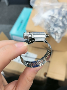 แคลมป์<span class=keywords><strong>รัด</strong></span><span class=keywords><strong>ท่อ</strong></span>สแตนเลส 304/316 ปรับได้ ขนาด 10-180 มม. ความกว้างสาย<span class=keywords><strong>รัด</strong></span> 8/12 มม. ขัดเงา ได้รับการรับรองมาตรฐาน ISO9001 - Product Image 6