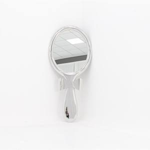 Miroir complet en acier inoxydable Art mural stéréoscopique en métal 3D Miroir de décoration personnalisé pour la maison - Product Image 6