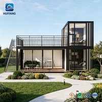 Bureau conteneur modulaire personnalisable à assemblage rapide, certifié CE/BV, résistant aux intempéries
