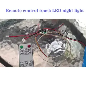 China Shenzhen Afstandsbediening Licht Touch Nachtlampje Led Bedieningspaneel Pcba Ontwerp Pcba Assemblage Fabrikant