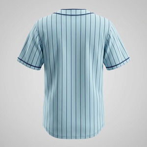 Camiseta de Béisbol Personalizada con Nombre y Número del Equipo, MOQ Bajo, Impresión 3D, Logotipo Personalizado, Camiseta de Béisbol Juvenil Cómoda y Personalizada - Product Image 5