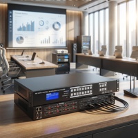 Adaptador Hardrock Metal para Switcher con Soporte 4K60Hz y Entrada/Salida 2.0 para Señales de Video HD Digitales