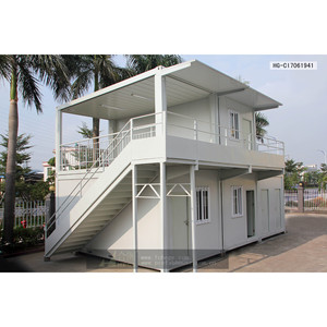 บ้านสำเร็จรูปแบบโมดูล HG-CI7061941 โครงสร้างเหล็กแบบประกบกันได้ กันน้ำ ใช้เป็นห้องเก็บของ - Product Image 2