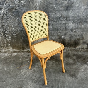 Chaise en rotin en plastique PP à grain de bois, nouveau design, prix de gros bon marché - Product Image 3