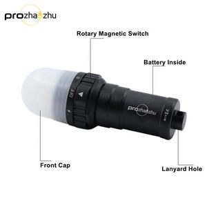 PROZHAOZHU Lampe Stroboscopique Sous-Marine 3000 Lumens Étanche IP68 150M Balise de Sécurité Rechargeable pour Plongeurs Aventuriers - Product Image 4