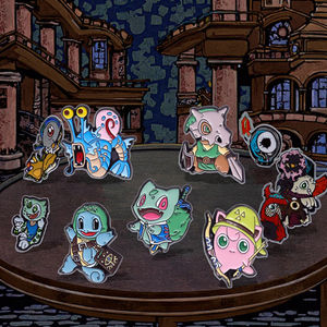 Badge in Metallo Anime Cartoon EVER ROCK Molto Richiesto, Spilla in Smalto Morbido con Placcatura in Nichel Nero e Stampa Tipografica per il Capodanno Cinese - Product Image 2