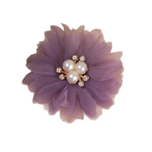 Fashion Brooches Flower Shape Imitation Pearl Women's <b>Wedding</b> DIY Jewelry <b>Accessories</b> - Product Image 5