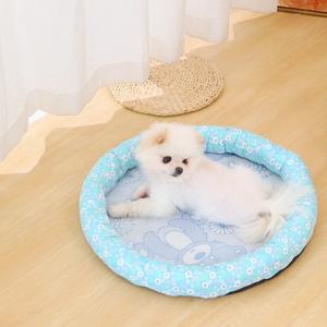 แผ่นรองนอนสัตว์เลี้ยงสำหรับฤดูร้อน แบบนุ่ม กลม ทนทาน ซักได้ สบาย สำหรับแมวและสุนัข - Product Image 3