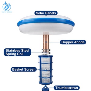 Máy lọc nước năng lượng mặt trời Ionizer Đồng <span class=keywords><strong>anode</strong></span> giảm clo sử dụng bởi 85-90% cho 35000 Gal hồ bơi Ionizer - Product Image 5