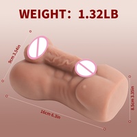 OEM Gay Man Masturbation Cup Mainan Seks Anal Pria untuk Pria Mainan Seks Dewasa untuk Pria