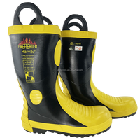 Certificat EN NFPA, bottes de sécurité pour pompiers, chaussures de pompier, bottes anti-incendie, chaussures anti-incendie