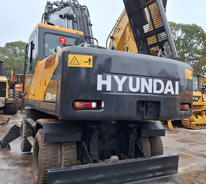 Excavatrice sur pneus d'occasion Hyundai 210-9 210-7 210W-9 210W-7 210w d'origine coréenne à vendre - Product Image 3