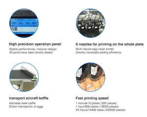 Máquina de Impresión por Inyección de Tinta, Máquina Industrial para Marcar Huevos, Impresora de Fecha para Huevos - Product Image 5