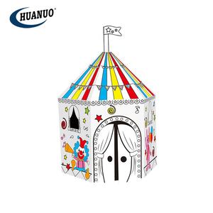 卸売マジック落書きDiy教育段ボール製図ハウスおもちゃキッズDiyハウスおもちゃ落書き - Product Image 3