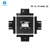 Boîtier mural 86 facile à installer, écran tactile ESP32 de 4 pouces avec PoE et entrée 12V DC