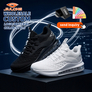 Chaussures de course légères pour hommes, chaussures de sport en mesh, baskets à coussin d'<span class=keywords><strong>air</strong></span> pour hommes, chaussures de marche en plein <span class=keywords><strong>air</strong></span>, chaussures athlétiques - Product Image 1