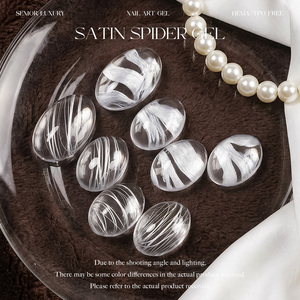 Jting Última Novedad Gel Araña Satinado 5g Súper Fuerte Efecto Seda Texturizado Gel para Dibujo de Líneas Tpo/Hema Free OEM Esmalte de Uñas en Gel - Product Image 6