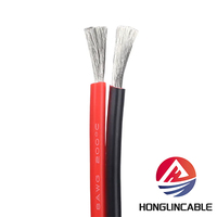 Câble d'alimentation RVB haute flexibilité 2x8AWG avec conducteur en cuivre étamé et gaine en PVC
