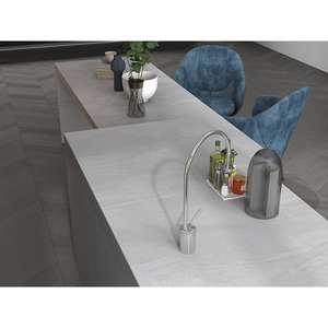 Dalle en céramique High Rock, pierre frittée, surface en marbre design mat, antidérapante pour mur intérieur, mur extérieur, plan de travail, revêtement de sol - Product Image 2