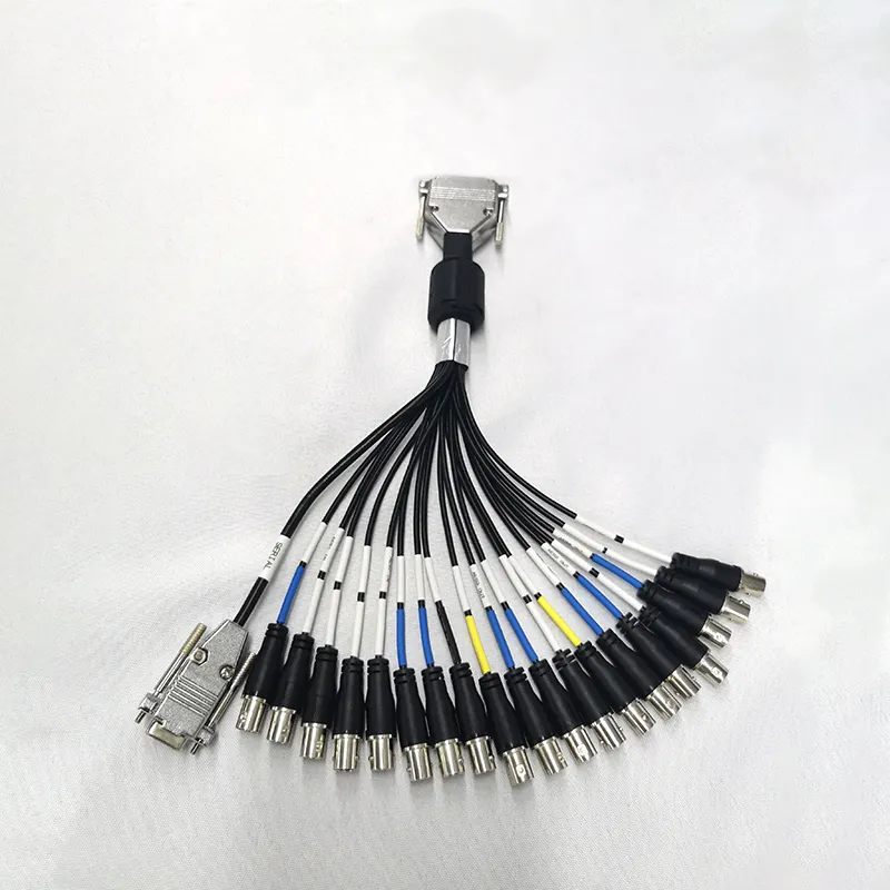 Customizable Electric 4K/8KCable Assembly D-Sub Bnc cable For Industrial Medical