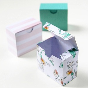 Plantillas de cajas de regalo de papel cuadradas y rectangulares se pueden personalizar según las necesidades. - Product Image 1