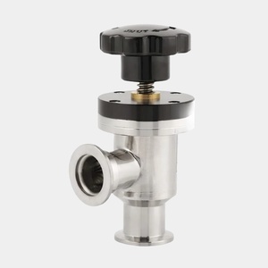 ท่อส่งก๊าซแบบโค้งงอ มุมฉาก แบบแมนนวล สำหรับสุญญากาศสูง รุ่น KF25 304 ทนอุณหภูมิสูง - Product Image 5