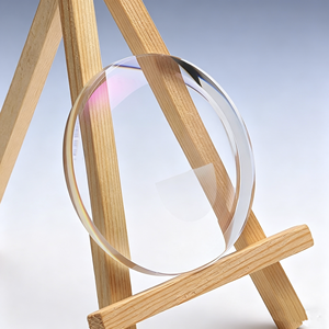 Vente en gros d'usine Zhejiang : <span class=keywords><strong>Verres</strong></span> de lunettes en résine CR39, indice de réfraction 1.499, transparents, à dessus plat, bifocaux, blancs, UC, Hard HMC, SHMC - Product Image 5