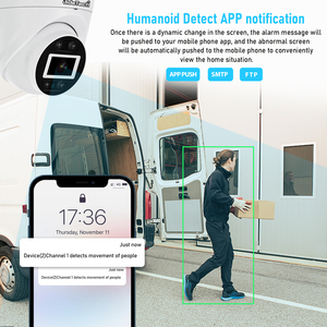 JideTech 8MP Dome POE güvenlik kamerası sistemi açık ve 32 kanal NVR kitleri IP kamera seti - Product Image 6