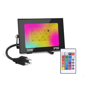 <span class=keywords><strong>Projecteur</strong></span> RGB 30W IP66 Extérieur <span class=keywords><strong>Multicolore</strong></span> Télécommandé Réflecteur Paysager pour Jardin et Fêtes - Product Image 3