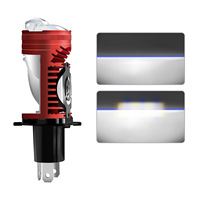 Nouvel état H4 lentille bifocale voiture phare LED Mini H4 plug-in moto Laser ampoule Fisheye conception ampoules