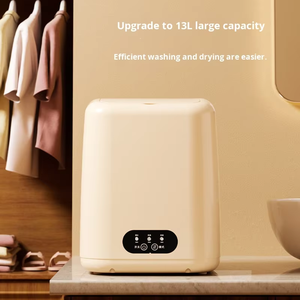 Hot Selling <strong>Mini</strong> Semi Automatic Baby Clothes Washing Machine Portable <strong>Spin</strong> Washer <strong>Dryer</strong> Combo Gentle Cleaning Home Socks Car Use - Product Image 5