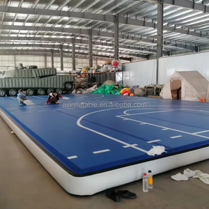 Tapis de gymnastique gonflable géant - Tapis d'entraînement pour tumbling, cheerleading et trampoline - Product Image 1